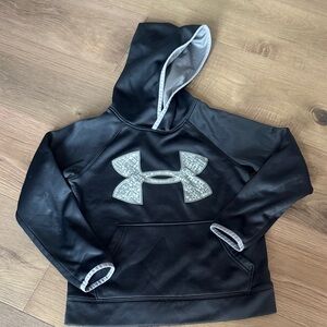 Under Armour Kids Black and Gray Hoodie